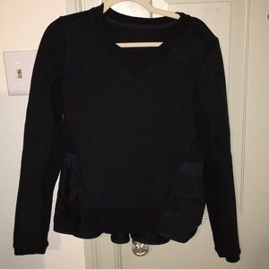 Lululemon Ruffle Sweatshirt